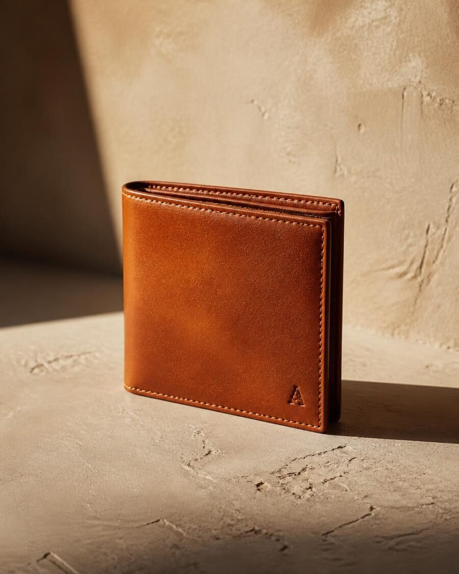 Cognac Bifold Wallet